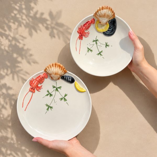Medium shrimp plate